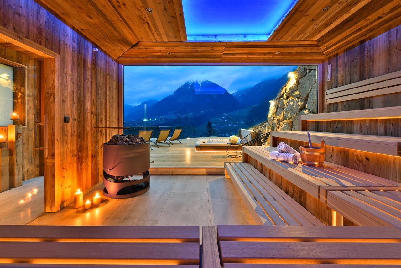 Hotel Schlosswirt Schenna Dış mekan fotoğraf